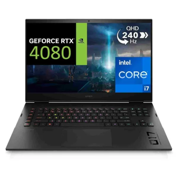 HP OMEN 17-ck2003sf - i7 13700HX - RTX 4080 - Écran 17.3" QHD 165Hz - 32GB RAM pc gamer maroc